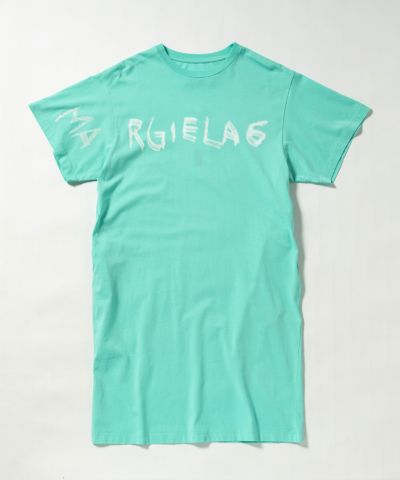 MM6 Maison Margiela(エムエム6 メゾン マルジェラ) Kids & Junior ブランドロゴ半袖Tシャツカットソー