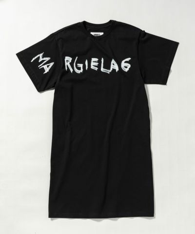 MM6 Maison Margiela(エムエム6 メゾン マルジェラ) Kids & Junior ブランドロゴ半袖Tシャツカットソー