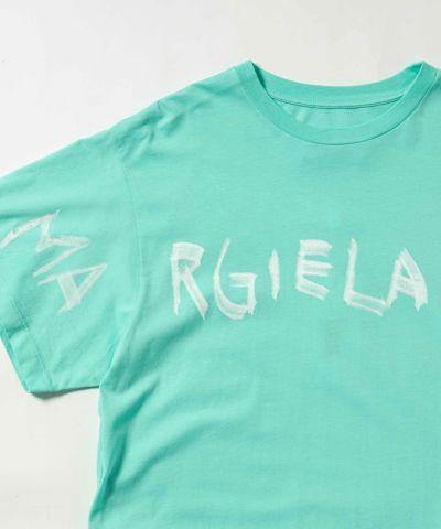 MM6 Maison Margiela(エムエム6 メゾン マルジェラ) Kids & Junior ブランドロゴ半袖Tシャツカットソー