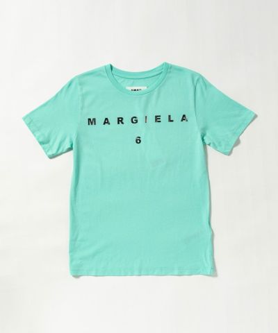 MM6 Maison Margiela(エムエム6 メゾン マルジェラ) Kids & Junior ブランドロゴ半袖Tシャツカットソー