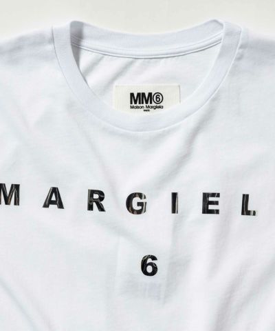 MM6 Maison Margiela(エムエム6 メゾン マルジェラ) Kids & Junior ブランドロゴ半袖Tシャツカットソー