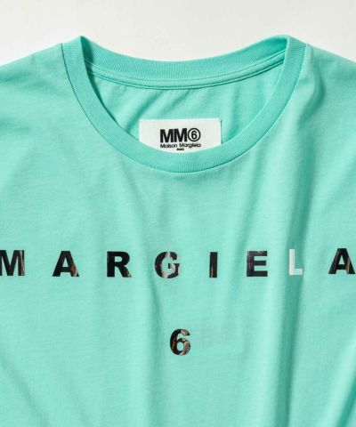 MM6 Maison Margiela(エムエム6 メゾン マルジェラ) Kids & Junior ブランドロゴ半袖Tシャツカットソー
