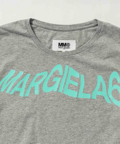 MM6 Maison Margiela(エムエム6 メゾン マルジェラ) Kids & Junior ブランドロゴ半袖Tシャツカットソー