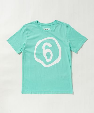 MM6 Maison Margiela(エムエム6 メゾン マルジェラ) Kids & Junior ブランドロゴ半袖Tシャツカットソー