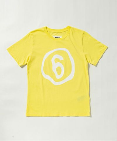 MM6 Maison Margiela(エムエム6 メゾン マルジェラ) Kids & Junior ブランドロゴ半袖Tシャツカットソー