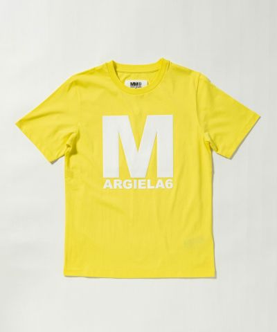 MM6 Maison Margiela(エムエム6 メゾン マルジェラ) Kids & Junior ブランドロゴ半袖Tシャツカットソー