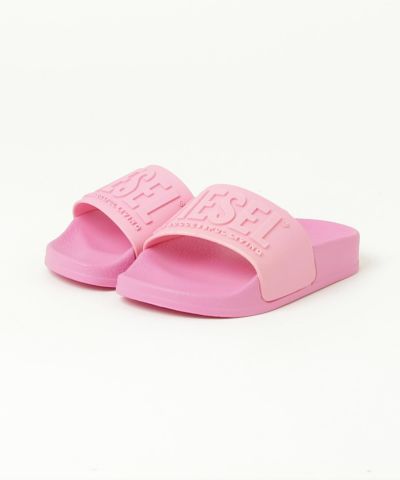 DIESEL ディーゼル サンダル ピンクx白x赤 0277724E0017 DIESEL ディーゼル サンダル ピンクx白x赤 0277724E0017 Amazon