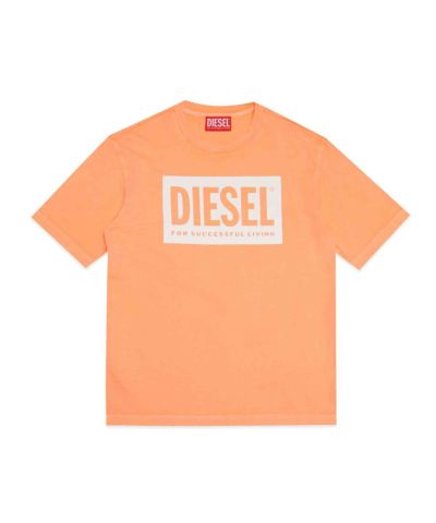 DIESEL(ディーゼル)Kids & Junior ブランドロゴ半袖Tシャツカットソー