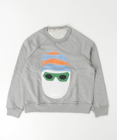 MARNI(マルニ)Kids & Junior グラフィック長袖スウェットプルオーバー