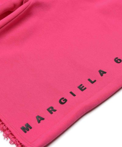 MM6 Maison Margiela(エムエムシックス)Kids & Junior ブランドロゴスウェットショートパンツ