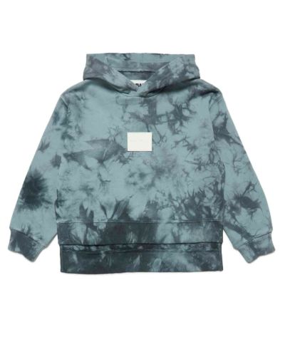 MM6 Maison Margiela(エムエムシックス)Kids & Junior ブランドロゴタイダイ柄フーディーパーカー