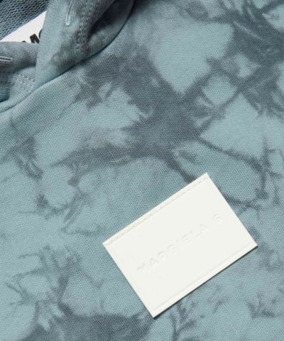 MM6 Maison Margiela(エムエムシックス)Kids & Junior ブランドロゴタイダイ柄フーディーパーカー