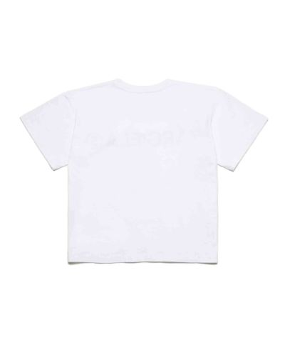 MM6 Maison Margiela(エムエムシックス)Kids & Junior ブランドロゴ半袖Tシャツカットソー