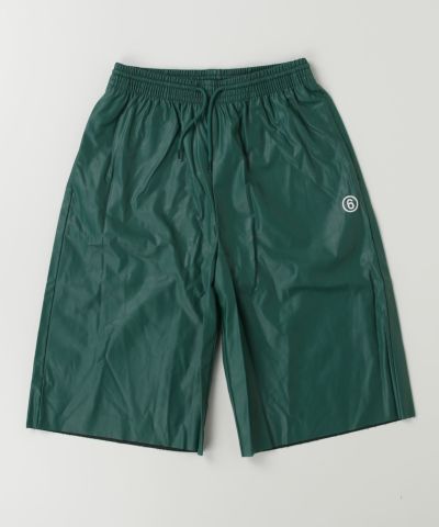 MM6 Maison Margiela(エムエムシックス)Kids & Junior ワンポイントブランドロゴショートパンツ