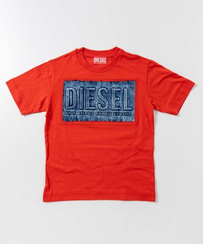 DIESEL(ディーゼル)Kids & Junior ブランドロゴ半袖Tシャツカットソー