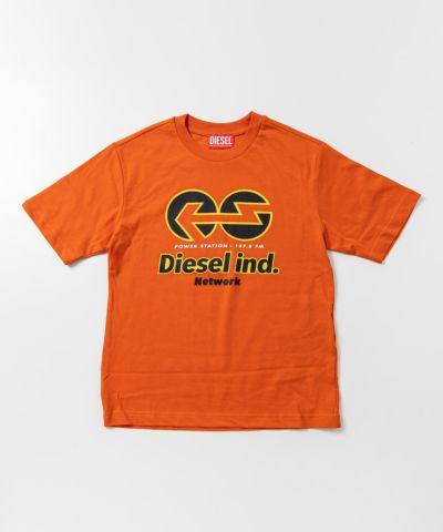 DIESEL(ディーゼル)Kids & Junior ブランドロゴ半袖Tシャツカットソー