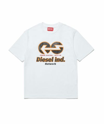DIESEL(ディーゼル)Kids & Junior ブランドロゴ半袖Tシャツカットソー