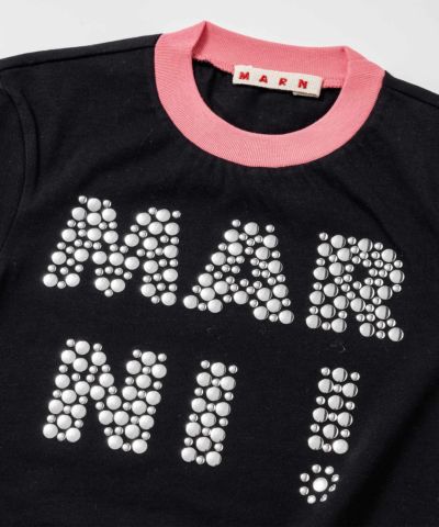 MARNI（マルニ）Kids & Junior ブランドロゴ半袖Tシャツカットソー