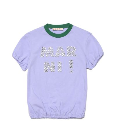 MARNI（マルニ）Kids & Junior ブランドロゴ半袖Tシャツカットソー