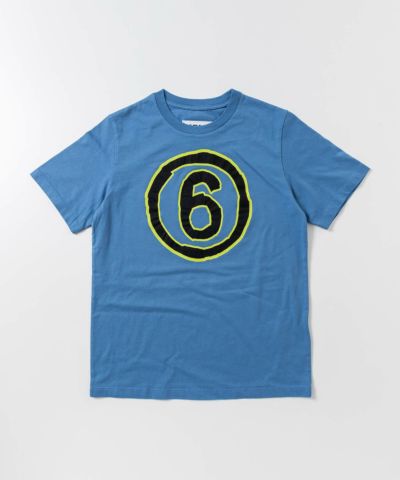 MM6 Maison Margiela(エムエムシックス)Kids & Junior ブランドロゴ半袖Tシャツカットソー