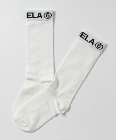 MM6 Maison Margiela(エムエムシックス)Kids & Junior ブランドロゴソックス