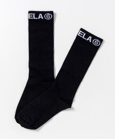 MM6 Maison Margiela(エムエムシックス)Kids & Junior ブランドロゴソックス
