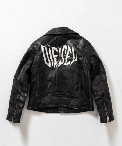DIESEL(ディーゼル)Kids & Junior ワンポイントライダースジャケット