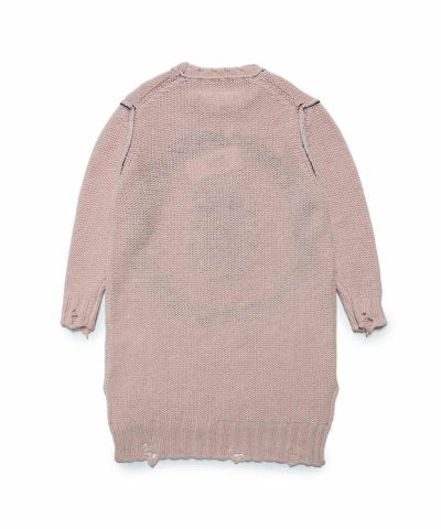 MM6 Maison Margiela(エムエム6 メゾン マルジェラ)Kids & Junior ウールブレンドブランドロゴニットワンピース
