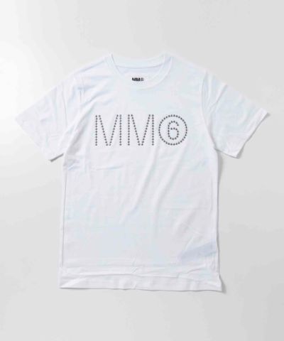 MM6 Maison Margiela(エムエム6 メゾン マルジェラ)Kids & Junior ブランドロゴ半袖Tシャツカットソー