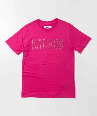 MM6 Maison Margiela(エムエム6 メゾン マルジェラ)Kids & Junior ブランドロゴ半袖Tシャツカットソー
