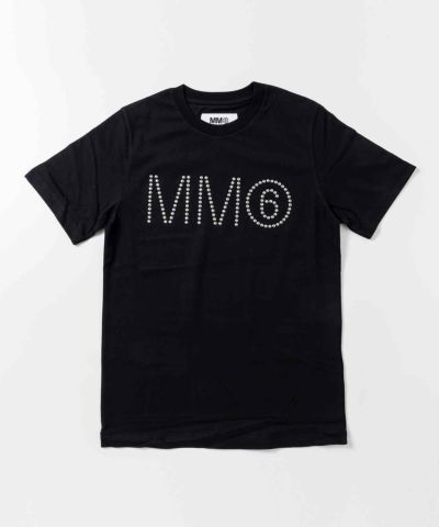 MM6 Maison Margiela(エムエム6 メゾン マルジェラ)Kids & Junior ブランドロゴ半袖Tシャツカットソー