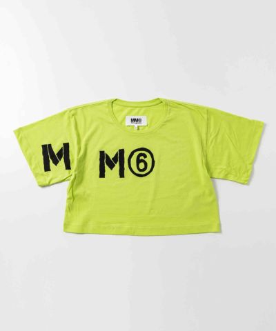 MM6 Maison Margiela(エムエム6 メゾン マルジェラ)Kids & Junior ブランドロゴ半袖Tシャツカットソー