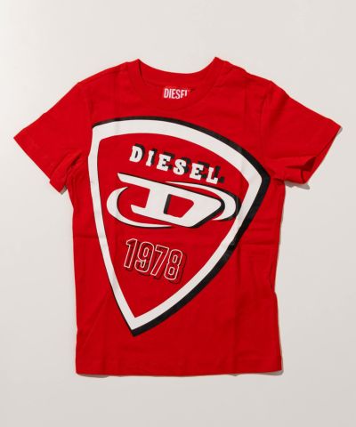 DIESEL(ディーゼル)Kids & Junior ブランドロゴ半袖Tシャツカットソー