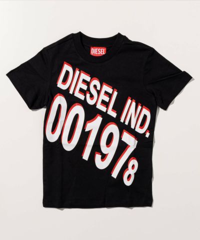 DIESEL(ディーゼル)Kids & Junior ブランドロゴ半袖Tシャツカットソー