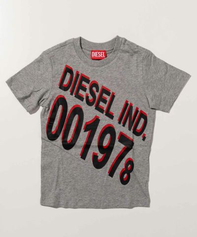 DIESEL(ディーゼル)Kids & Junior ブランドロゴ半袖Tシャツカットソー