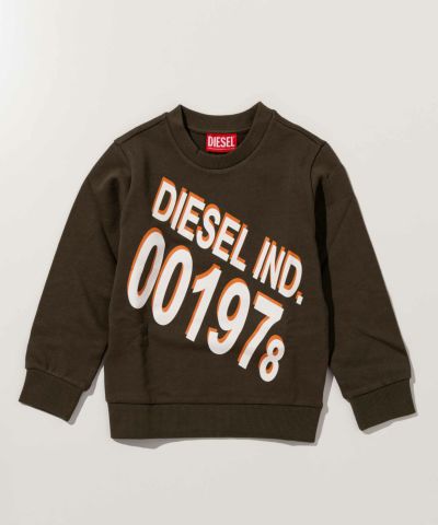 DIESEL(ディーゼル)Kids & Junior ブランドロゴスウェットプルオーバー