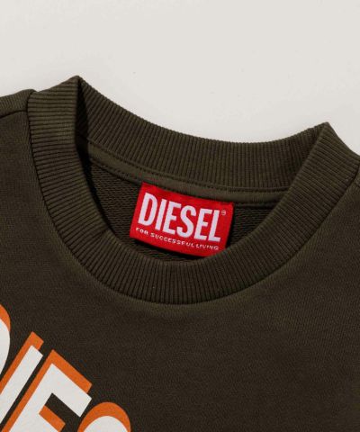DIESEL(ディーゼル)Kids & Junior ブランドロゴスウェットプルオーバー