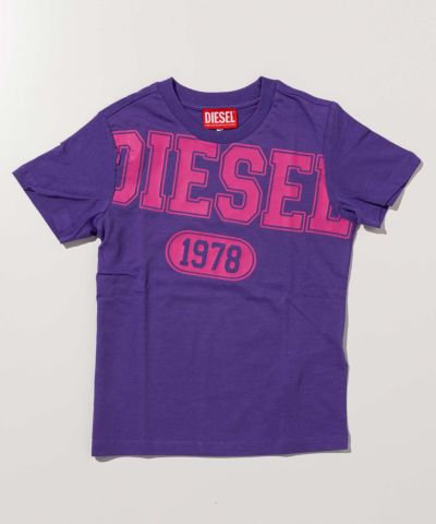 DIESEL(ディーゼル)Kids & Junior ブランドロゴ半袖Tシャツカットソー