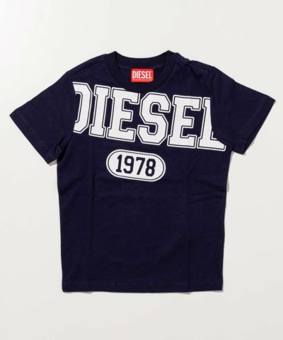 DIESEL(ディーゼル)Kids & Junior ブランドロゴ半袖Tシャツカットソー
