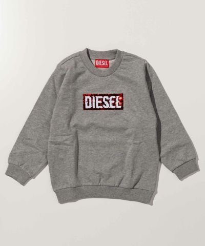 DIESEL(ディーゼル)Kids & Junior ブランドロゴスウェットプルオーバー