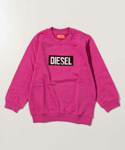 DIESEL(ディーゼル)Kids & Junior ブランドロゴスウェットプルオーバー