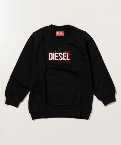 DIESEL(ディーゼル)Kids & Junior ブランドロゴスウェットプルオーバー