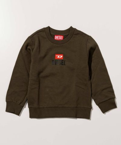 DIESEL(ディーゼル)Kids & Junior ワンポイントブランドロゴスウェットプルオーバー