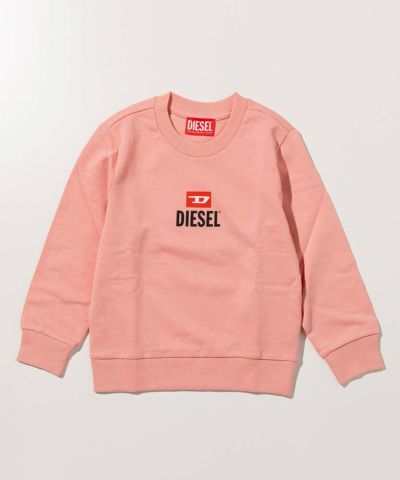 DIESEL(ディーゼル)Kids & Junior ワンポイントブランドロゴスウェットプルオーバー