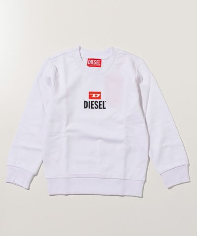 DIESEL(ディーゼル)Kids & Junior ワンポイントブランドロゴスウェットプルオーバー