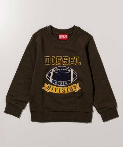 DIESEL(ディーゼル)Kids & Junior ブランドロゴスウェットプルオーバー