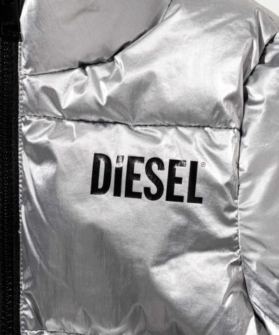DIESEL（ディーゼル）Kids & Junior ブランドロゴダウンジャケットコート