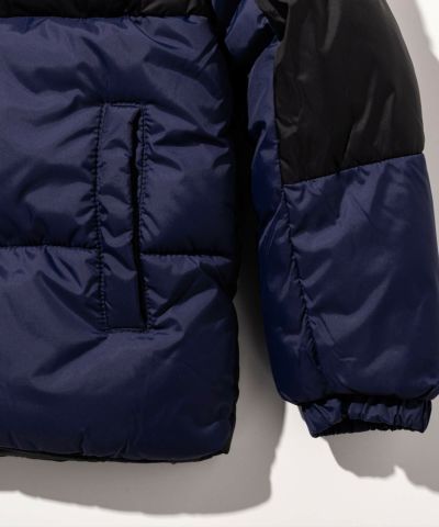 DIESEL（ディーゼル）Kids & Junior ブランドロゴ中綿ジャケットコート