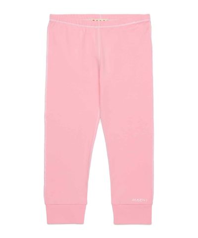 MARNI(マルニ)Kids & Junior ワンポイントブランドロゴレギンスパンツ