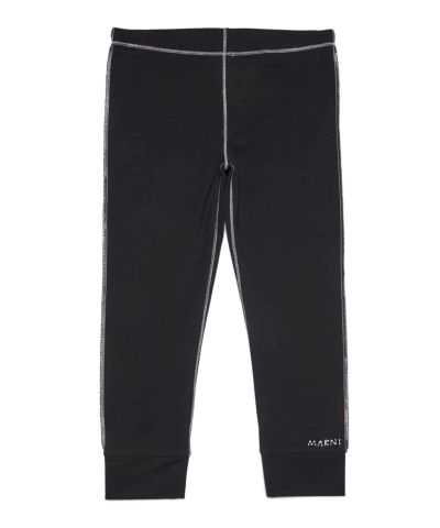 MARNI(マルニ)Kids & Junior ワンポイントブランドロゴレギンスパンツ